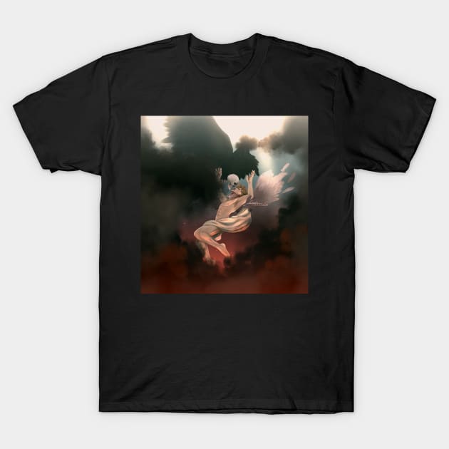 LUCIFER FALLS TO HELL T-Shirt by AuCo47